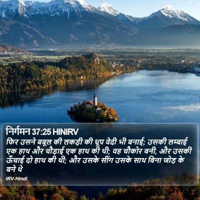 निर्गमन 37:25 HINIRV Bible Verse Image