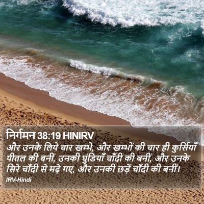 निर्गमन 38:19 HINIRV Bible Verse Image