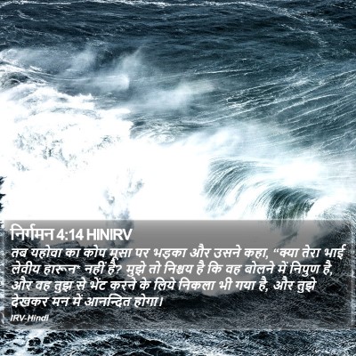 निर्गमन 4:14 HINIRV Bible Verse Image