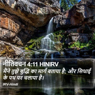 नीतिवचन 4:11 HINIRV Bible Verse Image
