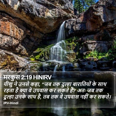 मरकुस 2:19 HINIRV Bible Verse Image