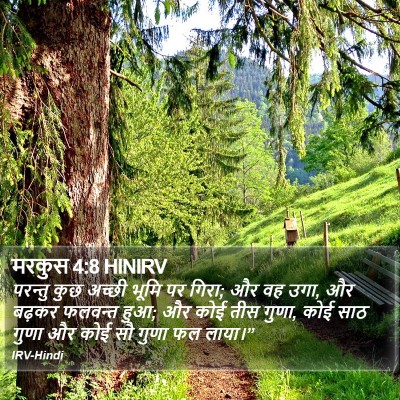 मरकुस 4:8 HINIRV Bible Verse Image