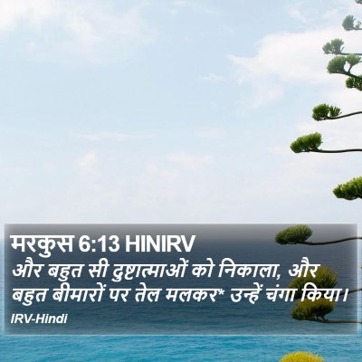 मरकुस 6:13 HINIRV Bible Verse Image