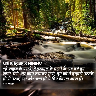 यशायाह 46:3 HINIRV Bible Verse Image
