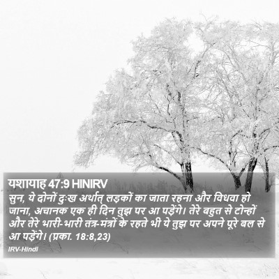 यशायाह 47:9 HINIRV Bible Verse Image
