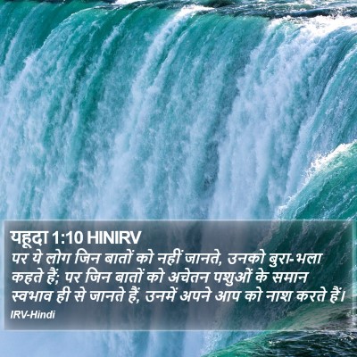 यहूदा 1:10 HINIRV Bible Verse Image