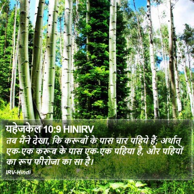 यहेजकेल 10:9 HINIRV Bible Verse Image