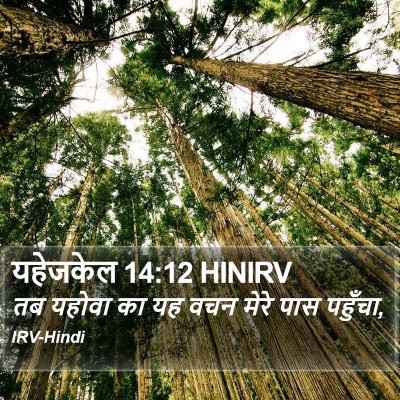 यहेजकेल 14:12 HINIRV Bible Verse Image