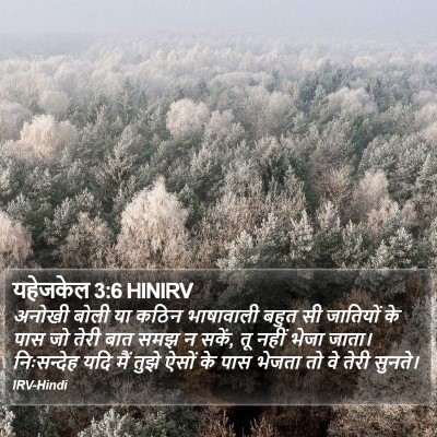 यहेजकेल 3:6 HINIRV Bible Verse Image