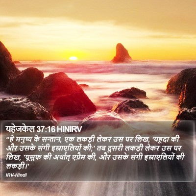 यहेजकेल 37:16 HINIRV Bible Verse Image