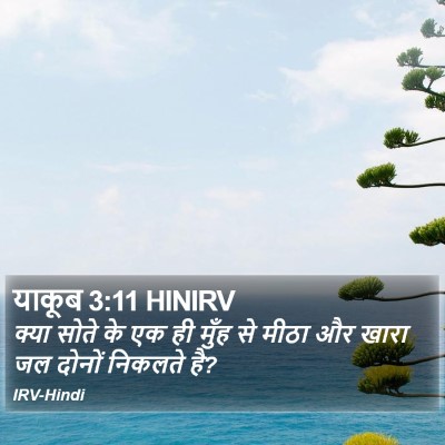 याकूब 3:11 HINIRV Bible Verse Image