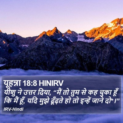 यूहन्ना 18:8 HINIRV Bible Verse Image