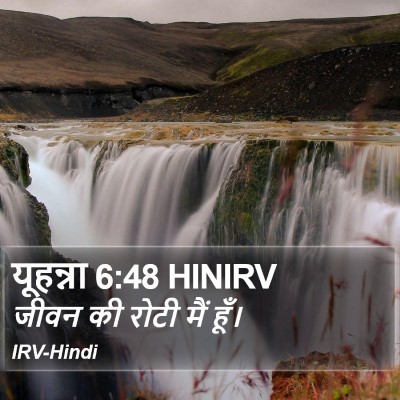 यूहन्ना 6:48 HINIRV Bible Verse Image