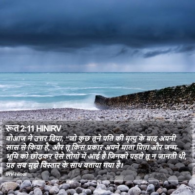 रूत 2:11 HINIRV Bible Verse Image