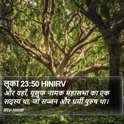 लूका 23:50 HINIRV Bible Verse Image