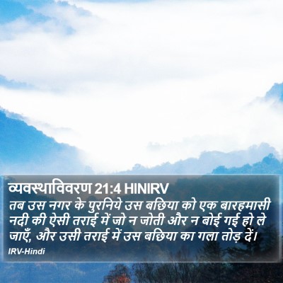 व्यवस्थाविवरण 21:4 HINIRV Bible Verse Image