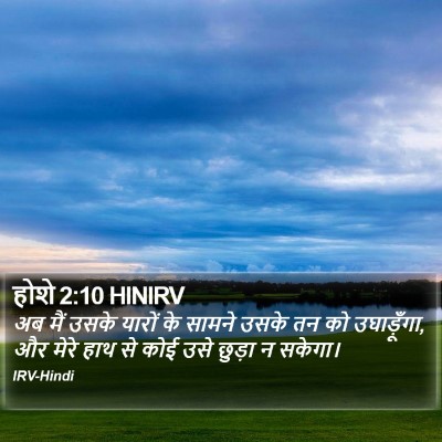 होशे 2:10 HINIRV Bible Verse Image