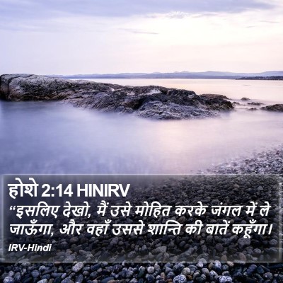 होशे 2:14 HINIRV Bible Verse Image