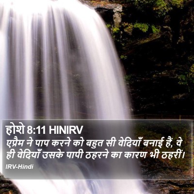 होशे 8:11 HINIRV Bible Verse Image