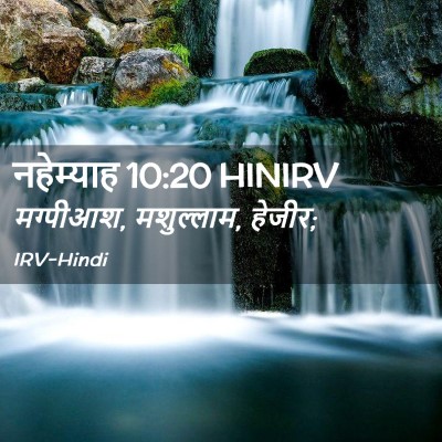 Picture 02 - नहेम्याह 10:20 HINIRV - मग्पीआश, मशुल्लाम, - Bible Verse Picture