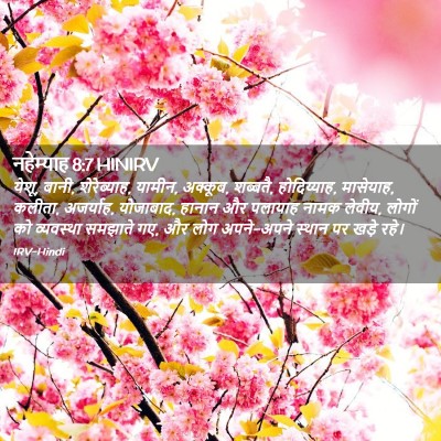 Picture 02 - नहेम्याह 8:7 HINIRV - येशू, बानी, - Bible Verse Picture