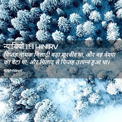 Picture 02 - न्यायियों 11:1 HINIRV - यिप्तह नामक - Bible Verse Picture