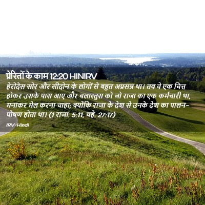 Picture 02 - प्रेरितों के काम 12:20 HINIRV - हेरोदेस सोर और - Bible Verse Picture