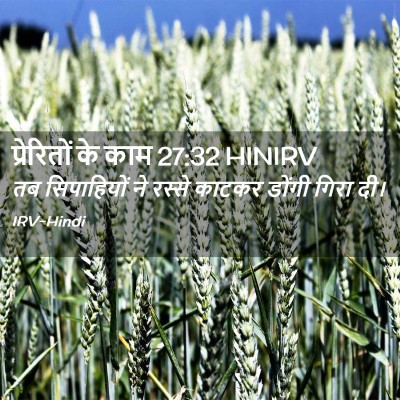 Picture 02 - प्रेरितों के काम 27:32 HINIRV - तब सिपाहियों ने - Bible Verse Picture