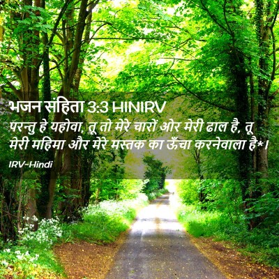Picture 02 - भजन संहिता 3:3 HINIRV - परन्तु हे यहोवा, तू - Bible Verse Picture