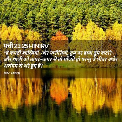 Picture 02 - मत्ती 23:25 HINIRV - “हे कपटी - Bible Verse Picture