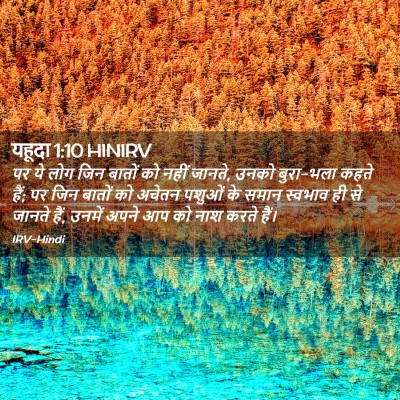 Picture 02 - यहूदा 1:10 HINIRV - पर ये लोग जिन बातों - Bible Verse Picture