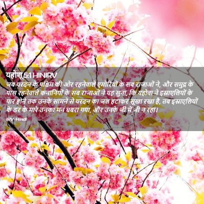 Picture 02 - यहोशू 5:1 HINIRV - जब यरदन के पश्चिम - Bible Verse Picture