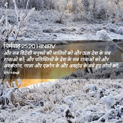 Picture 02 - यिर्मयाह 25:20 HINIRV - और सब विदेशी - Bible Verse Picture