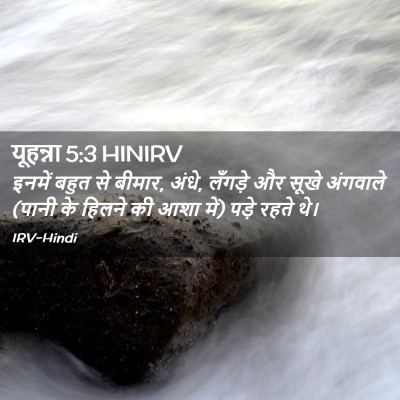 Picture 02 - यूहन्ना 5:3 HINIRV - इनमें बहुत से - Bible Verse Picture