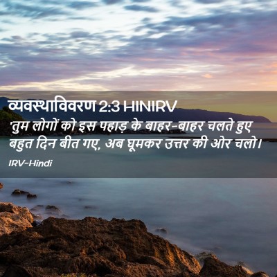 Picture 02 - व्यवस्थाविवरण 2:3 HINIRV - 'तुम लोगों को इस - Bible Verse Picture
