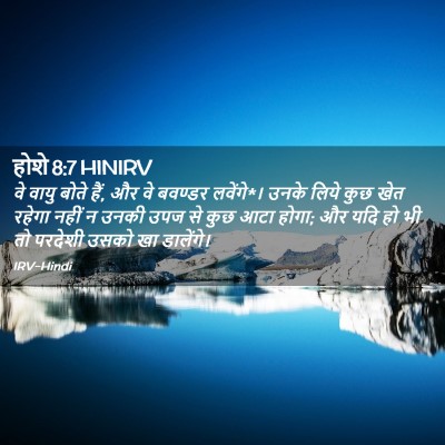 Picture 02 - होशे 8:7 HINIRV - वे वायु बोते हैं, - Bible Verse Picture
