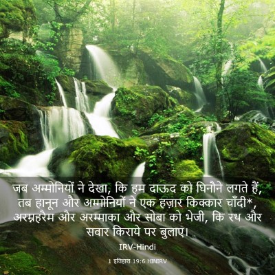 Picture 03 - 1 इतिहास 19:6 HINIRV - जब अम्मोनियों ने - Bible Verse Picture
