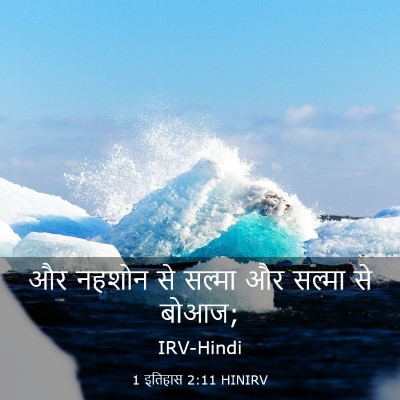 Picture 03 - 1 इतिहास 2:11 HINIRV - और नहशोन से सल्मा - Bible Verse Picture
