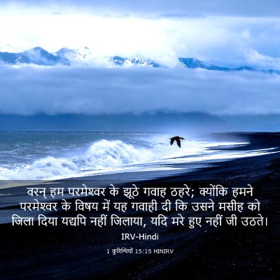 Picture 03 - 1 कुरिन्थियों 15:15 HINIRV - वरन् हम परमेश्‍वर - Bible Verse Picture