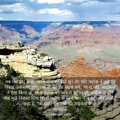 Picture 03 - 1 शमूएल 26:19 HINIRV - अब मेरा प्रभु राजा, - Bible Verse Picture
