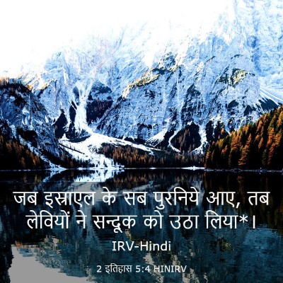 Picture 03 - 2 इतिहास 5:4 HINIRV - जब इस्राएल के सब - Bible Verse Picture