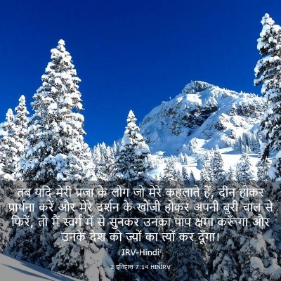 Picture 03 - 2 इतिहास 7:14 HINIRV - तब यदि मेरी प्रजा - Bible Verse Picture