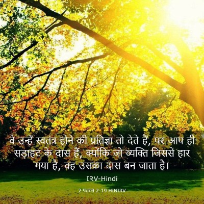 Picture 03 - 2 पतरस 2:19 HINIRV - वे उन्हें - Bible Verse Picture