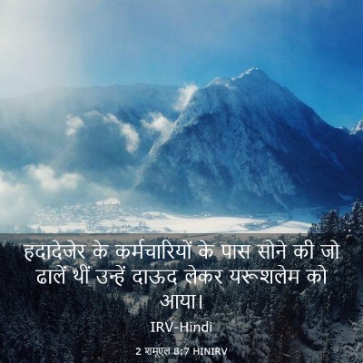 Picture 03 - 2 शमूएल 8:7 HINIRV - हदादेजेर के - Bible Verse Picture