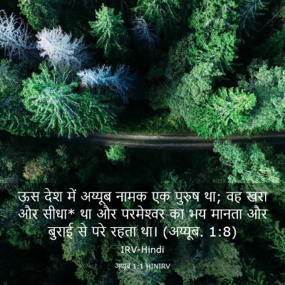 Picture 03 - अय्यूब 1:1 HINIRV - ऊस देश में अय्यूब - Bible Verse Picture