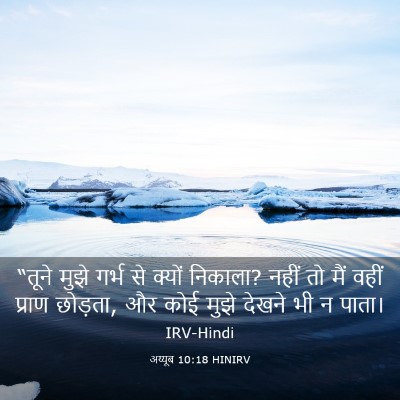 Picture 03 - अय्यूब 10:18 HINIRV - “तूने मुझे गर्भ से - Bible Verse Picture