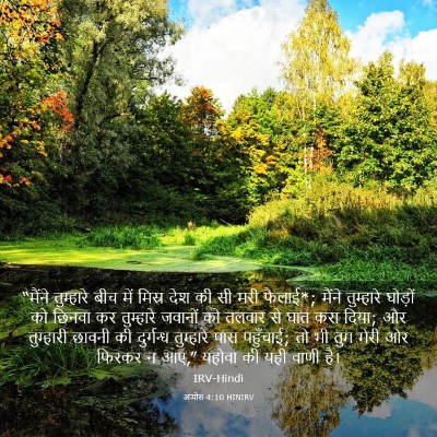 Picture 03 - आमोस 4:10 HINIRV - “मैंने तुम्हारे - Bible Verse Picture
