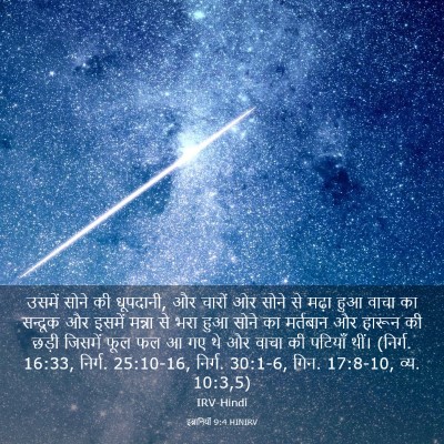 Picture 03 - इब्रानियों 9:4 HINIRV - उसमें सोने की - Bible Verse Picture