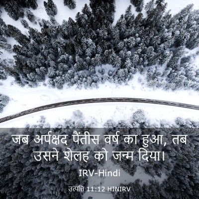 Picture 03 - उत्पत्ति 11:12 HINIRV - जब अर्पक्षद - Bible Verse Picture