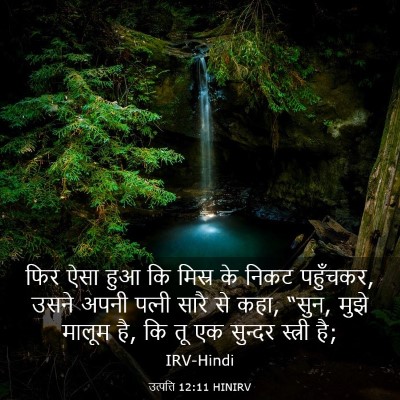 Picture 03 - उत्पत्ति 12:11 HINIRV - फिर ऐसा हुआ कि - Bible Verse Picture